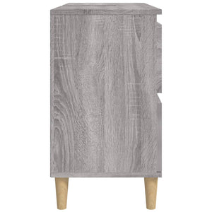 Ντουλάπι Νιπτήρα Γκρι Sonoma 80 x 33 x 60εκ. Επεξεργασμένο Ξύλο