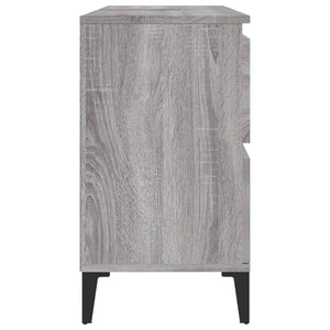 Ντουλάπι Νιπτήρα Γκρι Sonoma 80 x 33 x 60εκ. Επεξεργασμένο Ξύλο