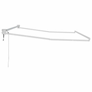 Αναδιπλούμενο πλαίσιο τέντας Λευκός 350 x 250 εκ Αλουμίνιο