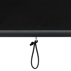 Ρόλερ με κουρτίνες Ανθρακί 180 x 250 cm Ύφασμα και Αλουμίνιο - Pakobazaar