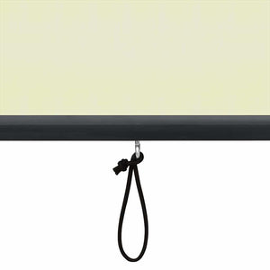 Ρόλερ Κρεμ 180 x 250 cm Ύφασμα και Αλουμίνιο