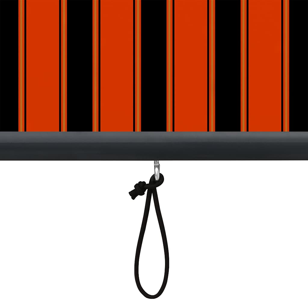 Ρόλερ Πορτοκαλί και Καφέ 180 x 250 cm Ύφασμα και Αλουμίνιο