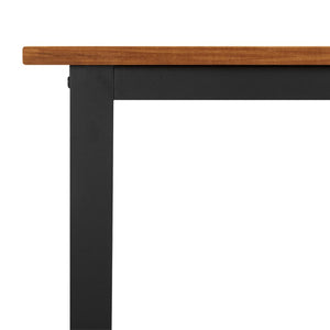 Τραπέζι Κήπου Με Πόδια σε Σχήμα U 160x80x75 εκ. Μασίφ Ακακία - Pakobazaar