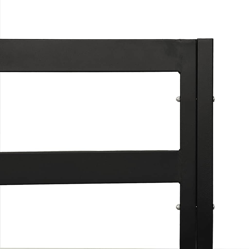 Καρέκλες Κήπου 2 τεμ. 68 x 76 x 79 εκ. Ατσάλι με Γκρι Μαξιλάρια