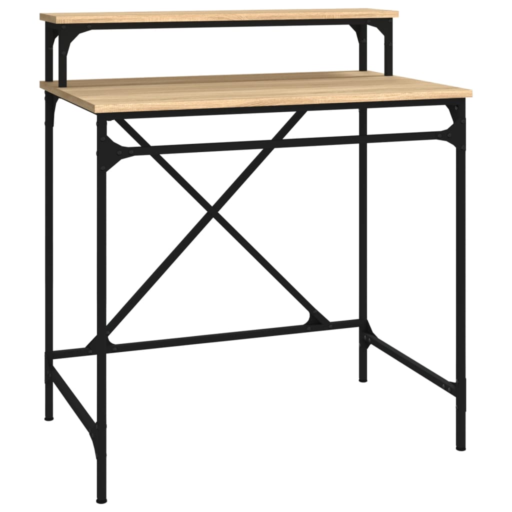 Γραφείο Sonoma Δρυς 80x50x90 εκ. από Επεξεργασμένο Ξύλο - Pakobazaar