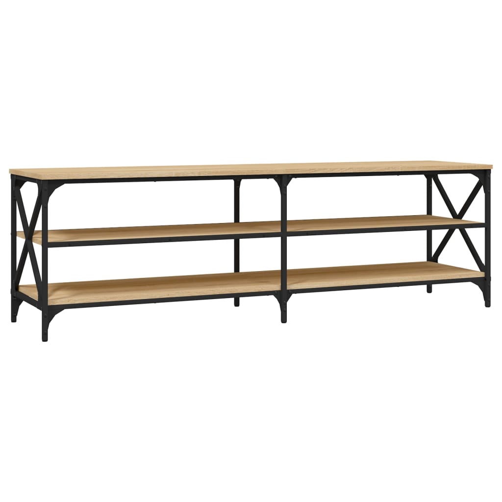 Έπιπλο Τηλεόρασης Sonoma Δρυς 160x40x50 εκ. Επεξ. Ξύλο
