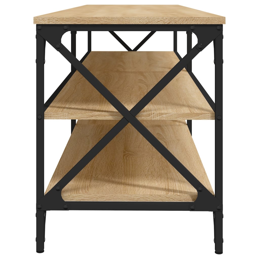 Έπιπλο Τηλεόρασης Sonoma Δρυς 160x40x50 εκ. Επεξ. Ξύλο