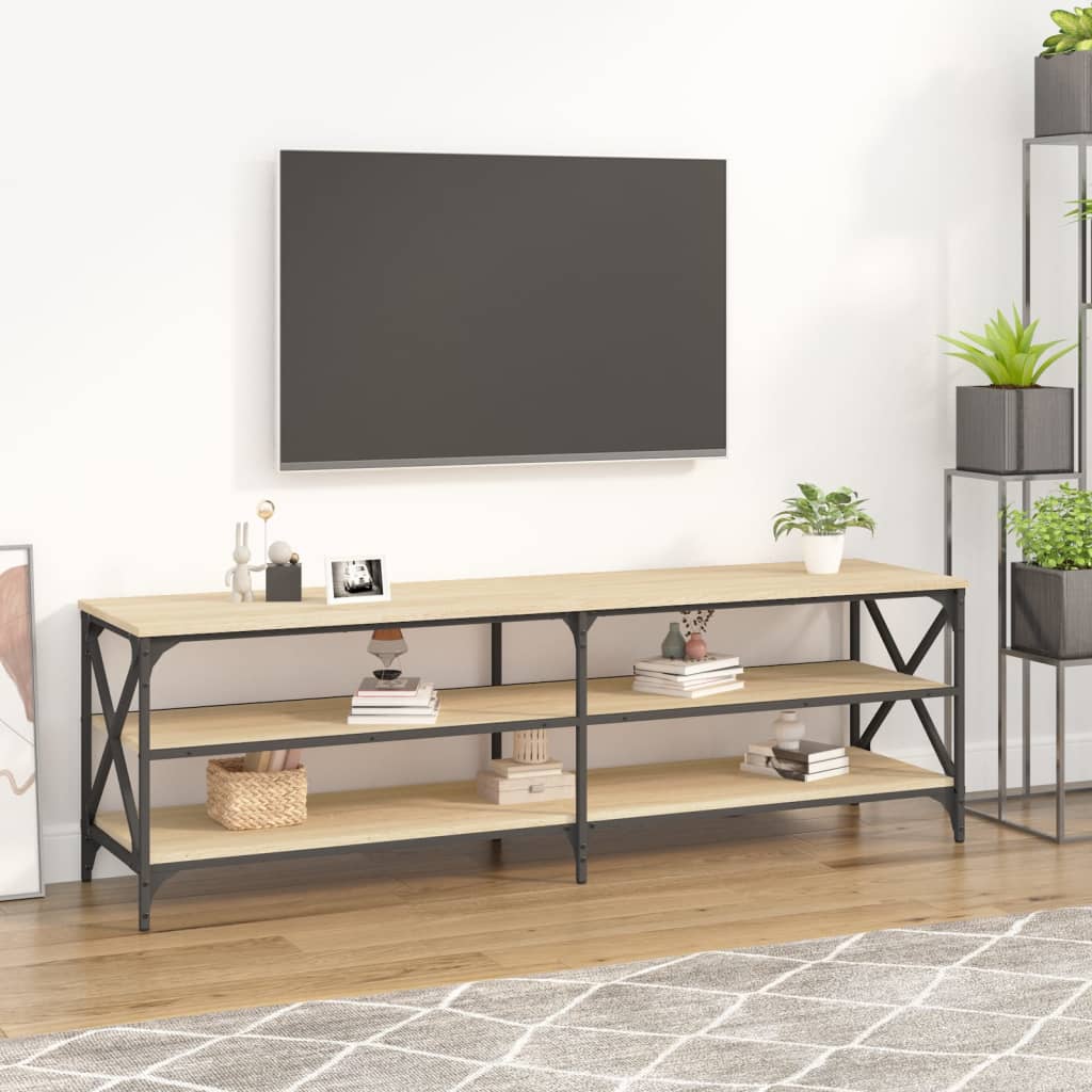 Έπιπλο Τηλεόρασης Sonoma Δρυς 160x40x50 εκ. Επεξ. Ξύλο