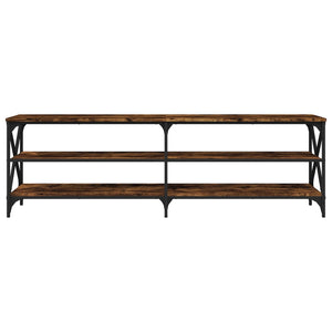 Έπιπλο Τηλεόρασης Καπνιστή Δρυς 160x40x50 εκ. Επεξ. Ξύλο