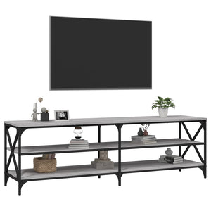 Έπιπλο Τηλεόρασης Γκρι Sonoma 160 x 40 x 50 εκ. Επεξεργ. Ξύλο