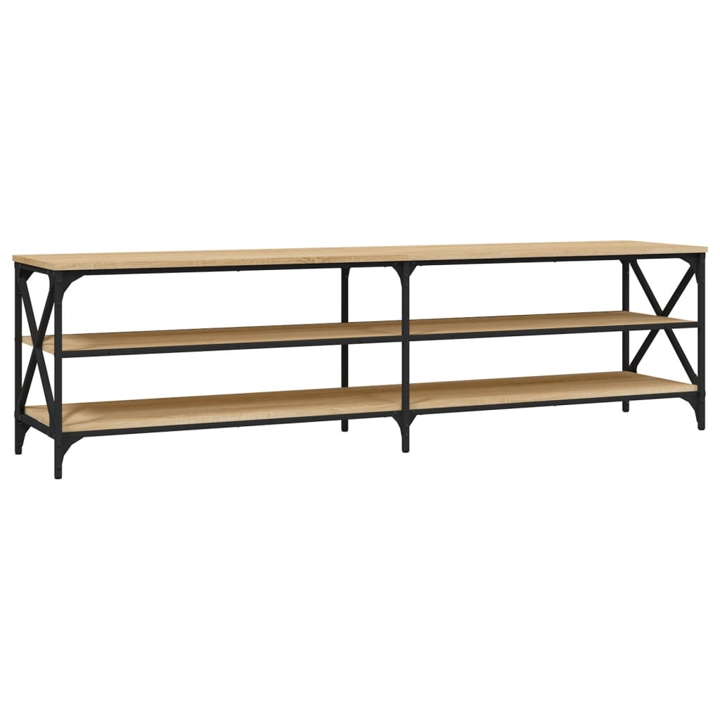 Έπιπλο Τηλεόρασης Sonoma Δρυς 180x40x50 εκ. Επεξεργασμένο Ξύλο