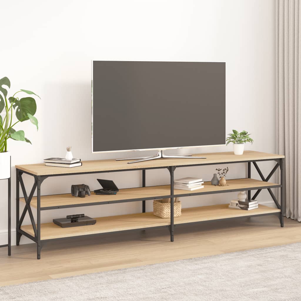 Έπιπλο Τηλεόρασης Sonoma Δρυς 180x40x50 εκ. Επεξεργασμένο Ξύλο