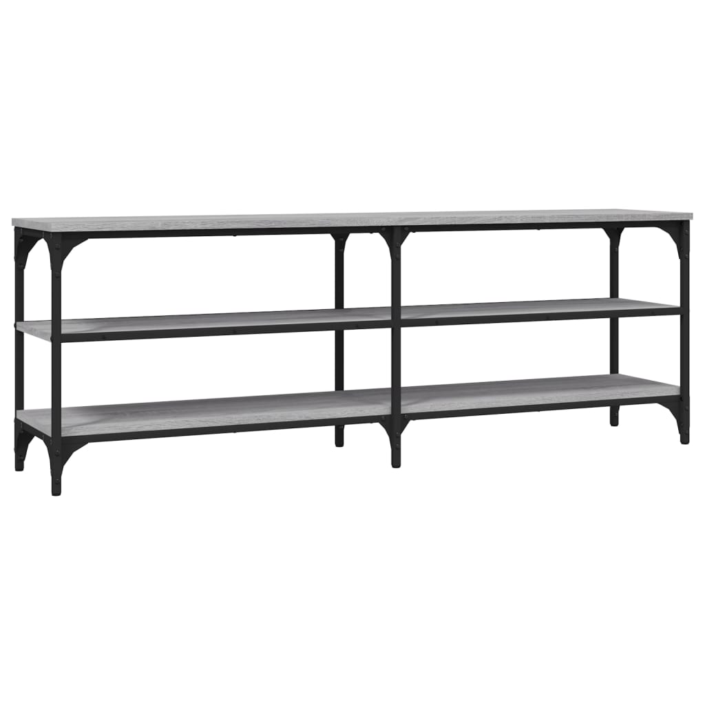 Έπιπλο Τηλεόρασης Γκρι Sonoma 140x30x50 εκ. Επεξεργασμένο Ξύλο - Pakobazaar