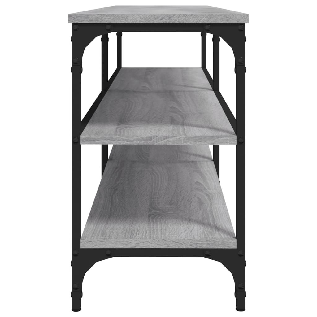 Έπιπλο Τηλεόρασης Γκρι Sonoma 140x30x50 εκ. Επεξεργασμένο Ξύλο - Pakobazaar