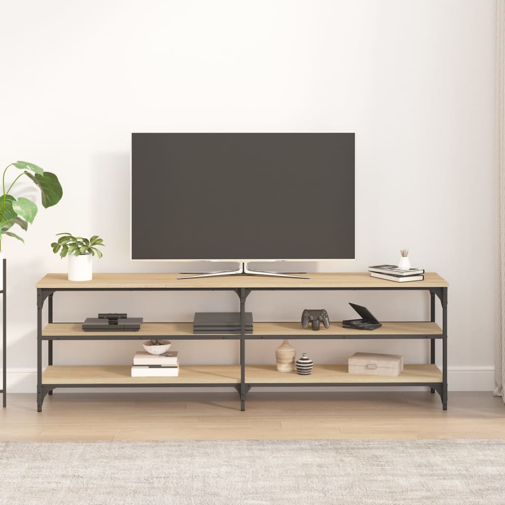 Έπιπλο Τηλεόρασης Sonoma Δρυς 160x30x50 εκ. Επεξ. Ξύλο