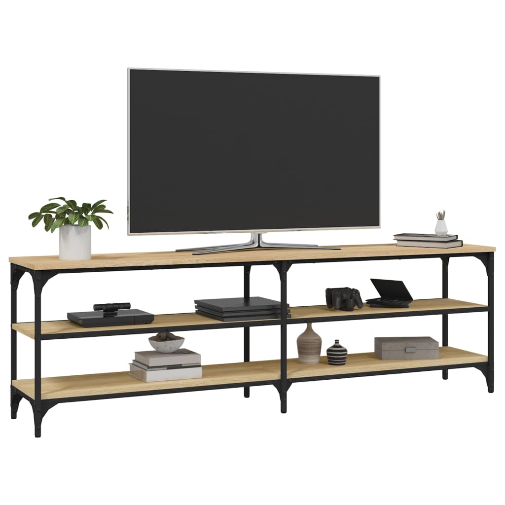 Έπιπλο Τηλεόρασης Sonoma Δρυς 160x30x50 εκ. Επεξ. Ξύλο