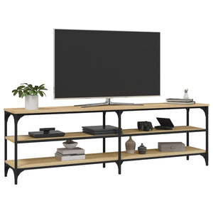 Έπιπλο Τηλεόρασης Sonoma Δρυς 160x30x50 εκ. Επεξ. Ξύλο