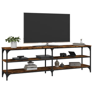 Έπιπλο Τηλεόρασης Καπνιστή Δρυς 160 x 30 x 50 εκ. Επεξ. Ξύλο