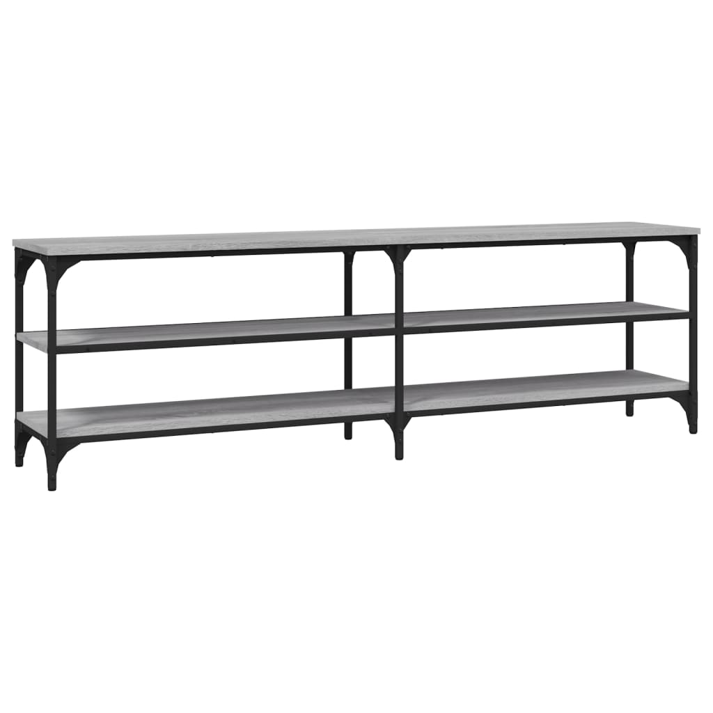 Έπιπλο Τηλεόρασης Γκρι Sonoma 160x30x50 εκ. από Επεξεργ. Ξύλο