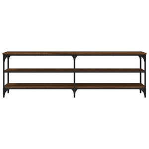 Έπιπλο Τηλεόρασης Καφέ Δρυς 160x30x50 εκ. Επεξεργασμένο Ξύλο