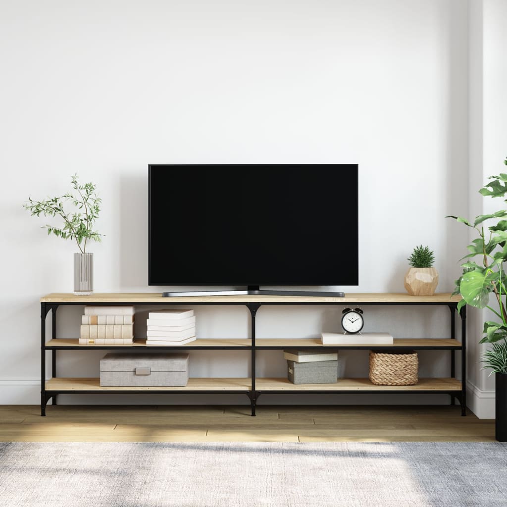 Έπιπλο Τηλεόρασης Sonoma Δρυς 180x30x50 εκ. Επεξ. Ξύλο - Pakobazaar