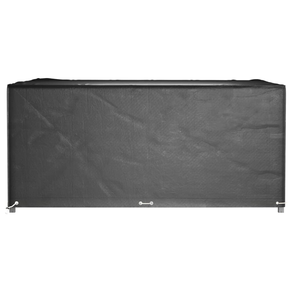 Κάλυμμα Επίπλων Κήπου 2 τεμ Τετράγ. με 16 Κρίκους 250x250x90 εκ