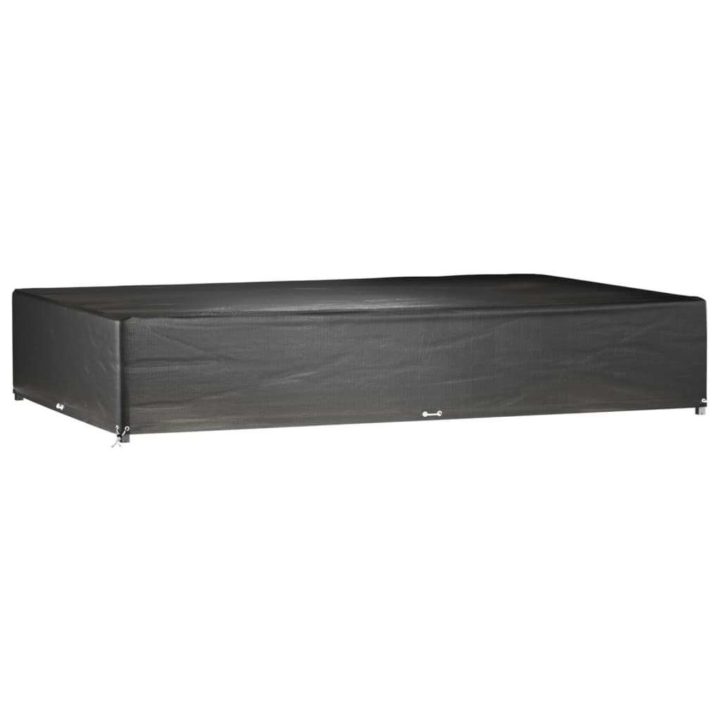 Κάλυμμα Επίπλων Κήπου 2 τεμ. Ορθογ. με 16 Κρίκους 325x205x60 εκ