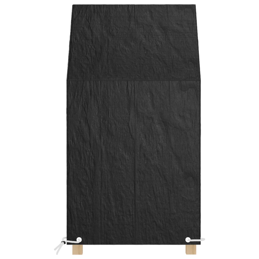 Καλύμματα Καρέκλας με 8 Κρίκους 2 τεμ. 65x65x80/120 εκ Πολυαιθ.