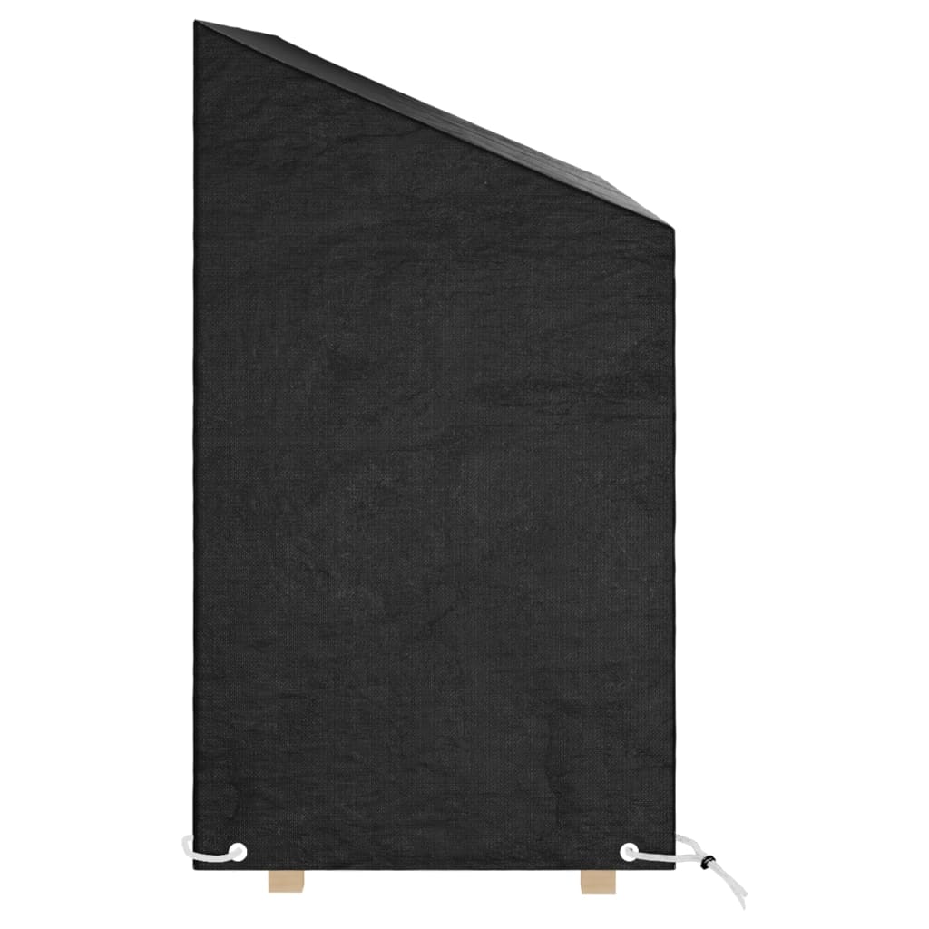 Καλύμματα Πάγκου με 8 Κρίκους 2 τεμ. 160x70x70/88 εκ. Πολυαιθ.