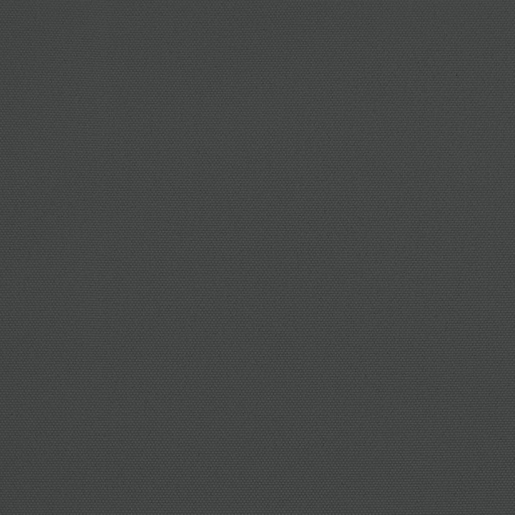 Ομπρέλα Κήπου με Διπλή Κορυφή και LED Ανθρακί 449 x 265 εκ.