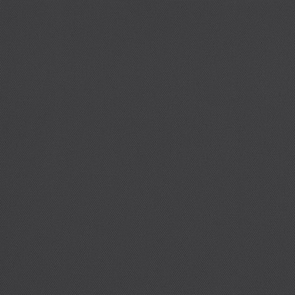 Ομπρέλα Κήπου με Διπλή Κορυφή και LED Μαύρη 316 x 145 εκ.