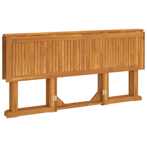 Τραπέζι Κήπου Butterfly Πτυσσόμενο 150x90x75 εκ. Μασίφ Teak