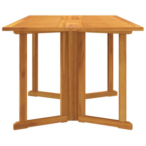 Τραπέζι Κήπου Butterfly Πτυσσόμενο 150x90x75 εκ. Μασίφ Teak