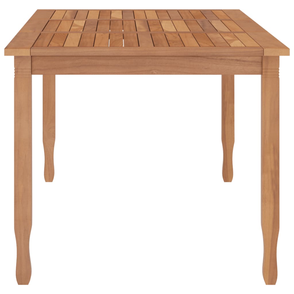 Τραπεζαρία Κήπου 200 x 90 x 75 εκ. από Μασίφ Ξύλο Teak