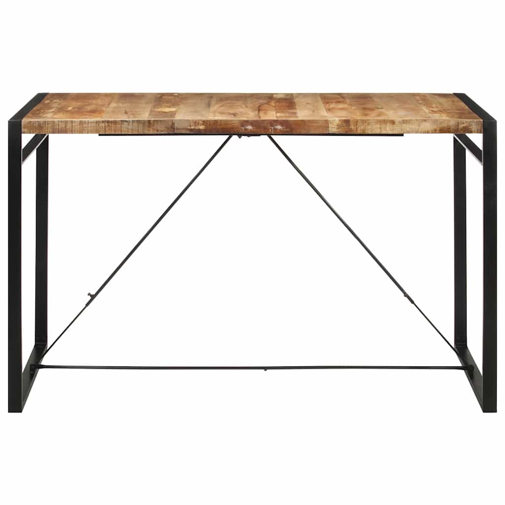 Τραπέζι Μπαρ 175x90x110 εκ. από Ακατέργαστο Μασίφ Ξύλο Μάνγκο