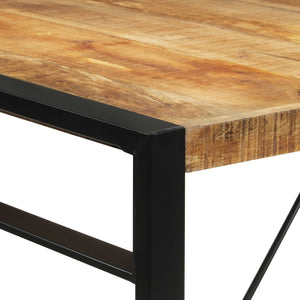 Τραπέζι Μπαρ 175x90x110 εκ. από Ακατέργαστο Μασίφ Ξύλο Μάνγκο
