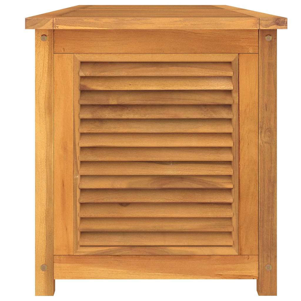 Μπαούλο Αποθήκευσης Κήπου με Τσάντα 175x50x55εκ Μασίφ Ξύλο Teak