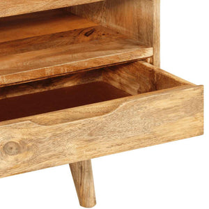 Έπιπλο Τηλεόρασης 110x30x41 εκ. από Μασίφ Ξύλο Μάνγκο