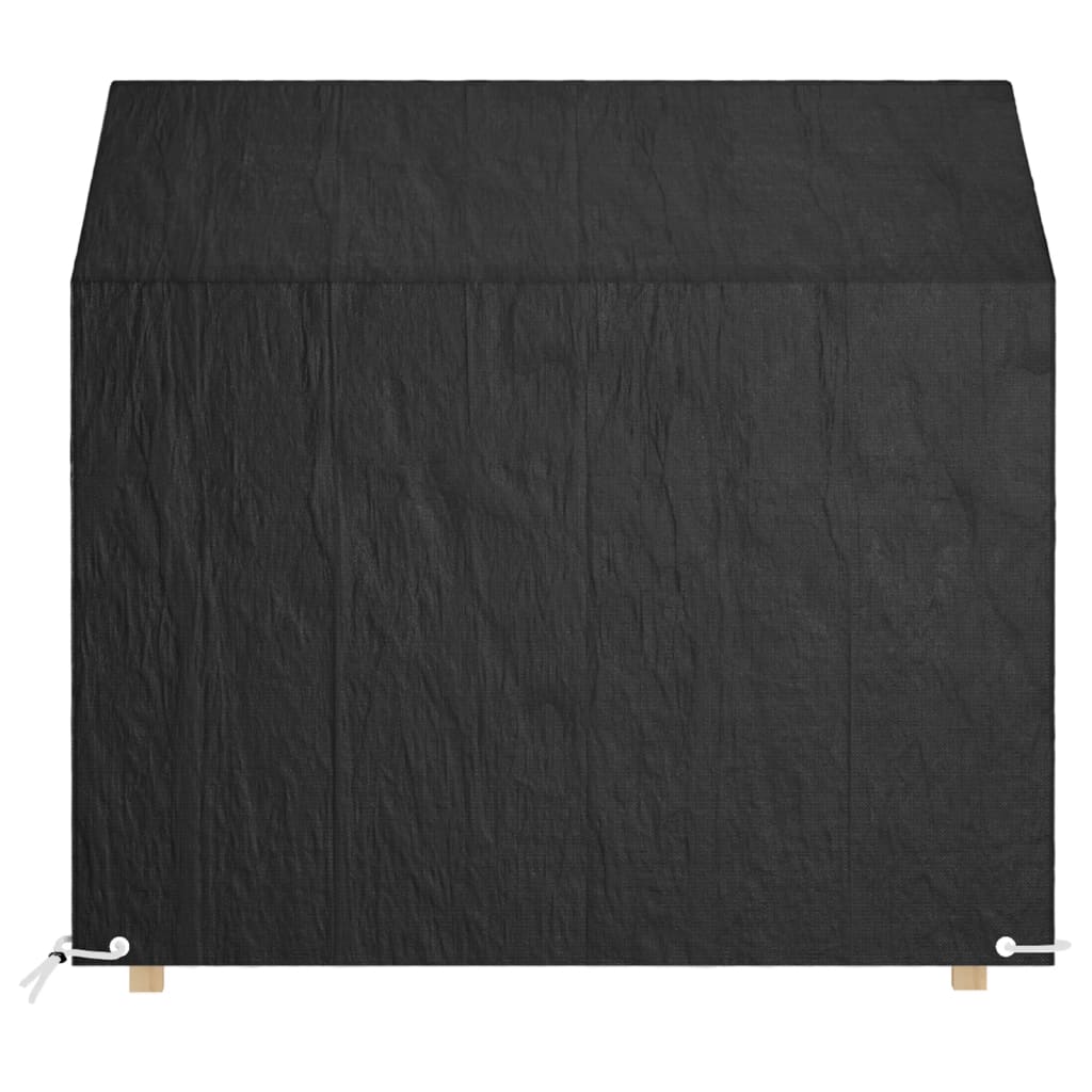 Κάλυμμα Παγκακιού με 8 Κρίκους 130x70x70/88 εκ. Πολυαιθυλένιο