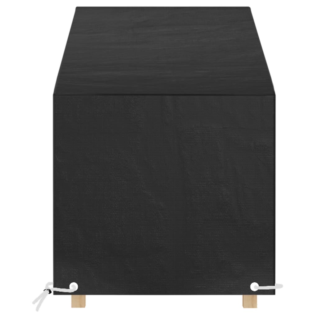 Κάλυμμα Ξαπλώστρας με 12 Κρίκους 200x65x35/60 εκ. Πολυαιθυλένιο