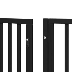 Διαχωριστικό Σκύλων/Πόρτα Πτυσσόμενο 12 Πάνελ 960εκ Ξύλο Λεύκας - Pakobazaar