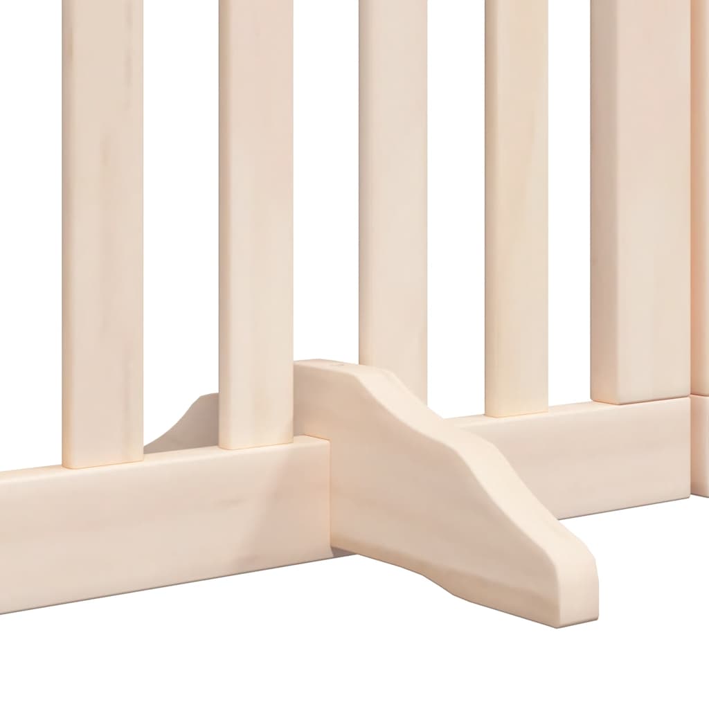 Διαχωριστικό Σκύλων/Πόρτα Πτυσσόμενο 9 Πάνελ 450 εκ Ξύλο Λεύκας