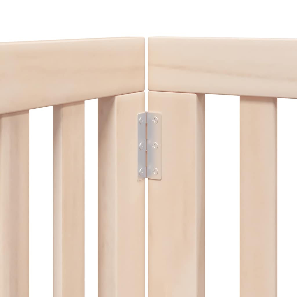 Διαχωριστικό Σκύλων/Πόρτα Πτυσσόμενο 9 Πάνελ 450 εκ Ξύλο Λεύκας