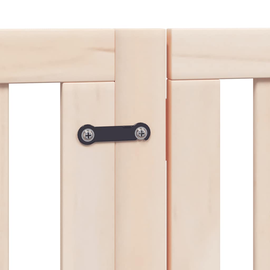 Διαχωριστικό Σκύλων/Πόρτα Πτυσσόμενο 15 Πάνελ 750εκ Ξύλο Λεύκας - Pakobazaar