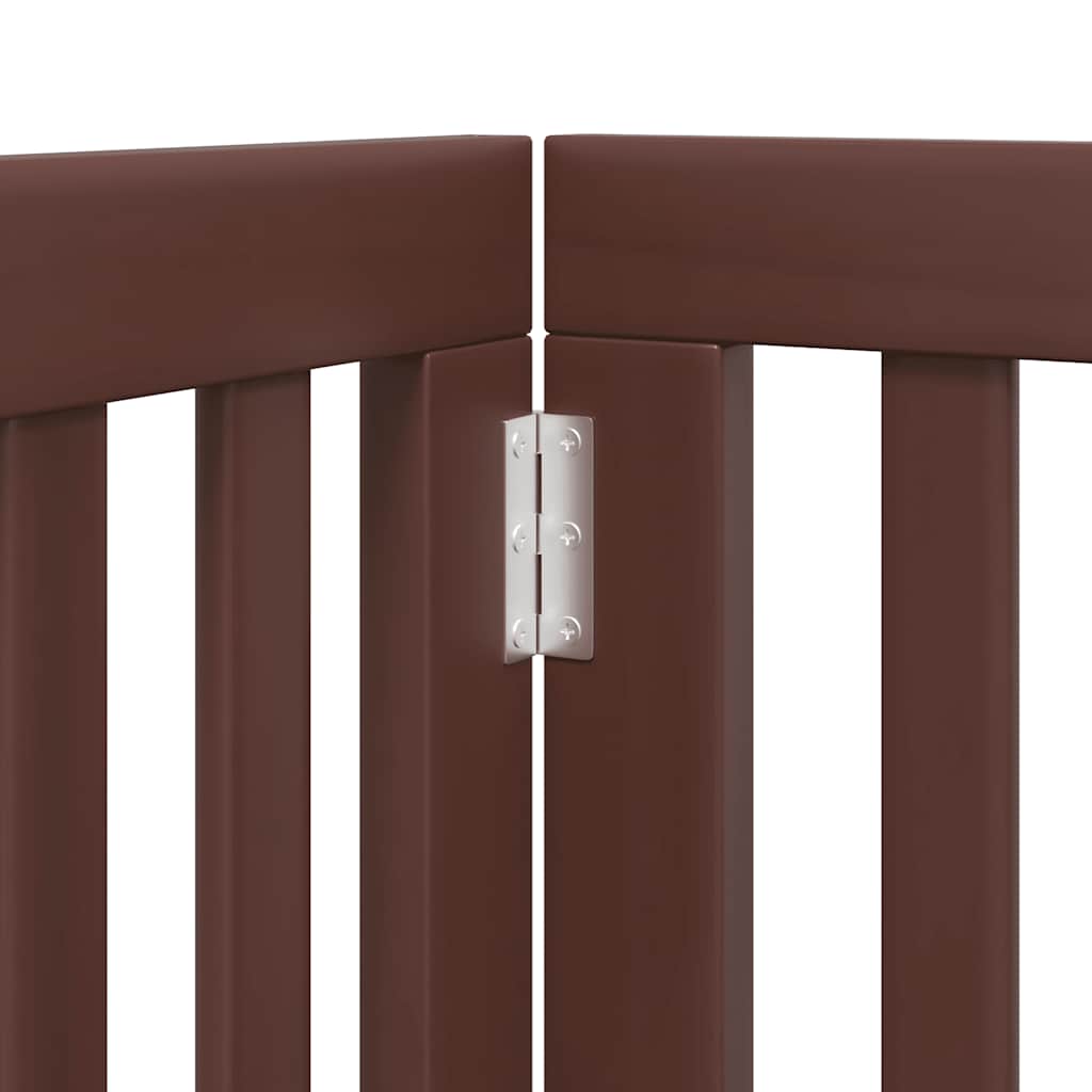 Διαχωριστικό Σκύλων/Πόρτα Πτυσσόμενο 12 Πάνελ 600εκ Ξύλο Λεύκας