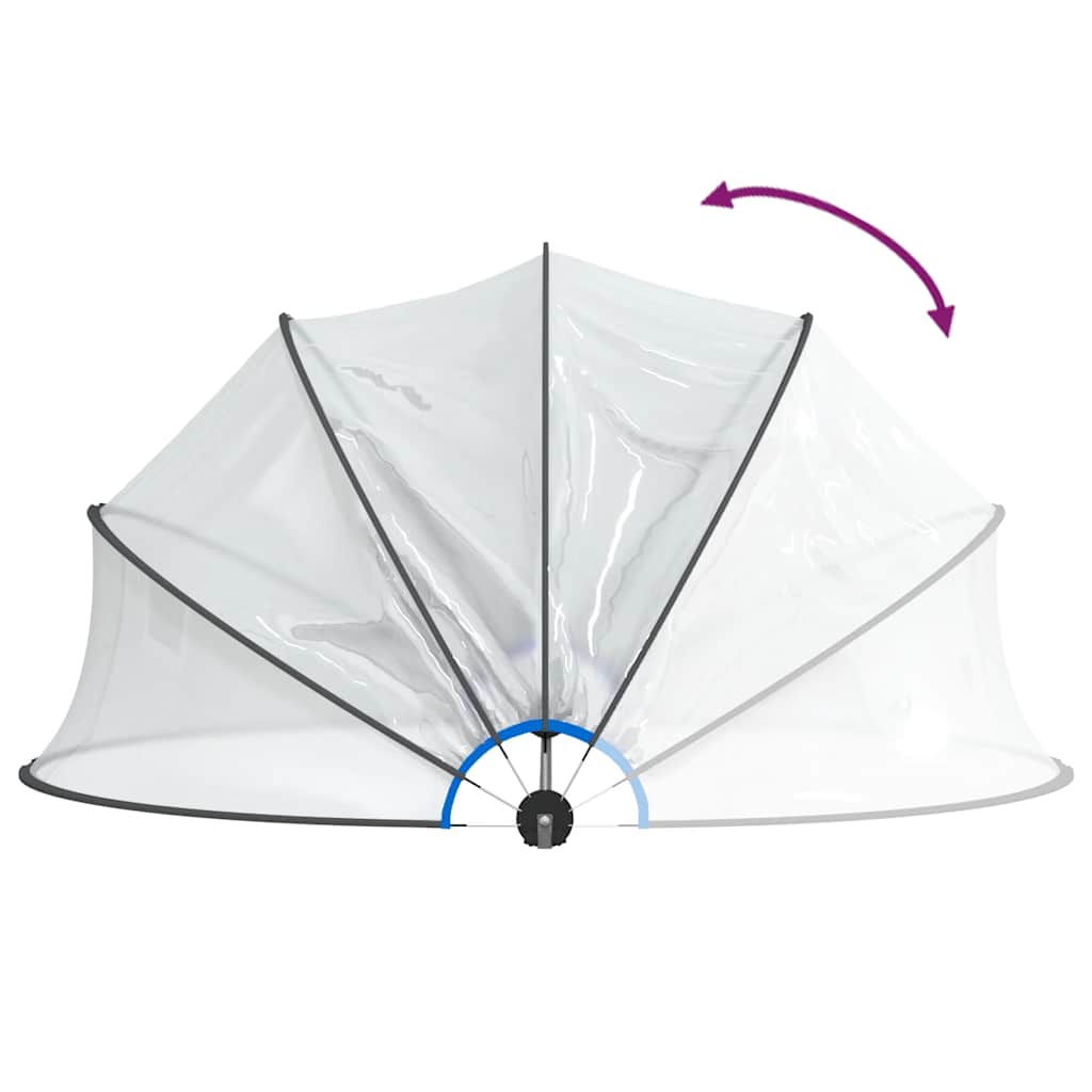 Προστατευτικό Κάλυμμα Πισίνας Στρογγυλό 467 x 234 εκ. από PVC - Pakobazaar