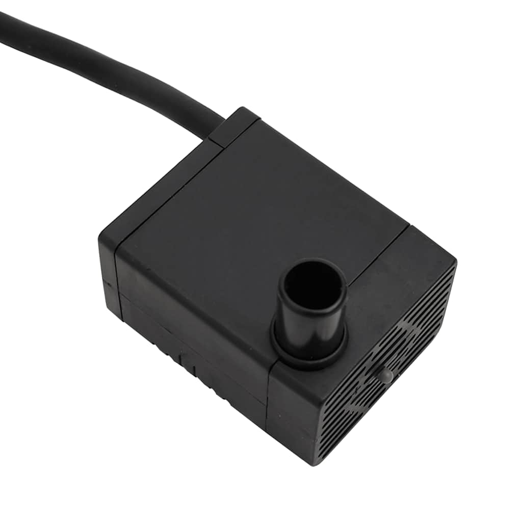 Σιντριβάνι με Αντλία 28 x 28 x 34,5 εκ. από Μασίφ Ξύλο Ελάτης - Pakobazaar