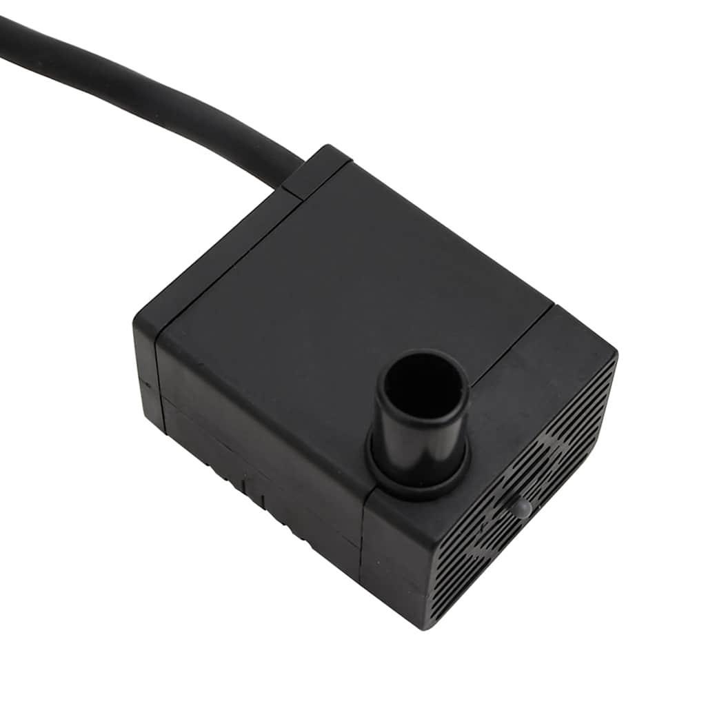 Σιντριβάνι με Αντλία και Τροχούς 55x55x80 εκ. Μασίφ Ξύλο Ελάτης - Pakobazaar