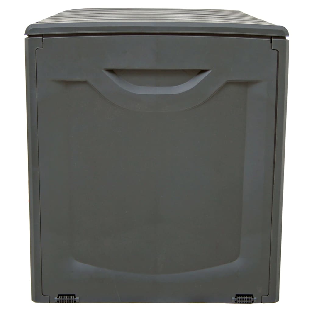 Μπαούλο Αποθήκευσης Μαύρο 118 x 53 x 57 εκ. Πολυπροπυλένιο - PAKOBAZAAR