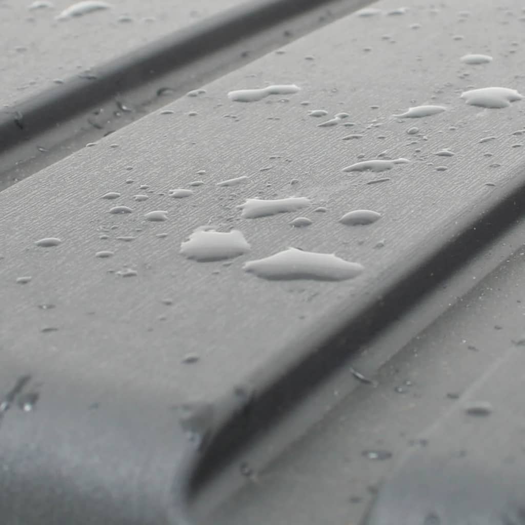 Μπαούλο Αποθήκευσης Μαύρο 118 x 53 x 57 εκ. Πολυπροπυλένιο - PAKOBAZAAR